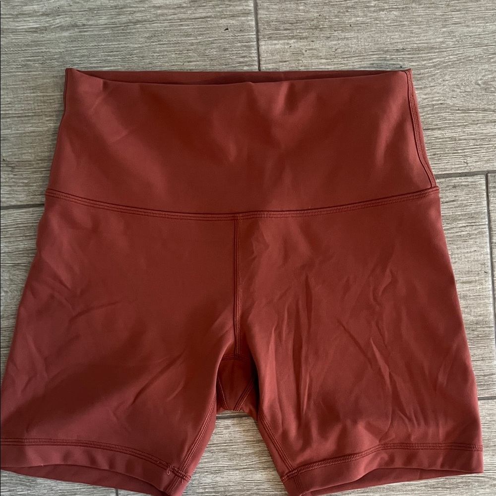 lululemon athletica Rust Bike Shorts